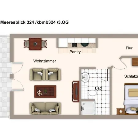 شقة Meeresblick Meeresblick 324